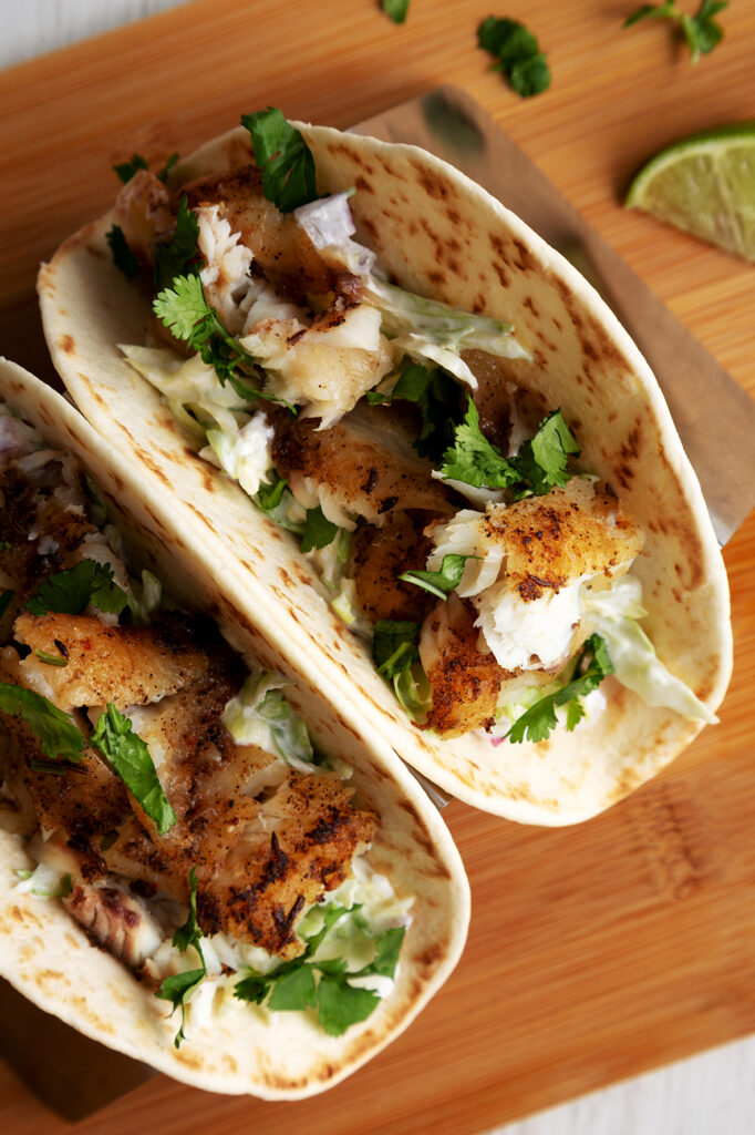 Fish Tacot Eriks Aioli Lime